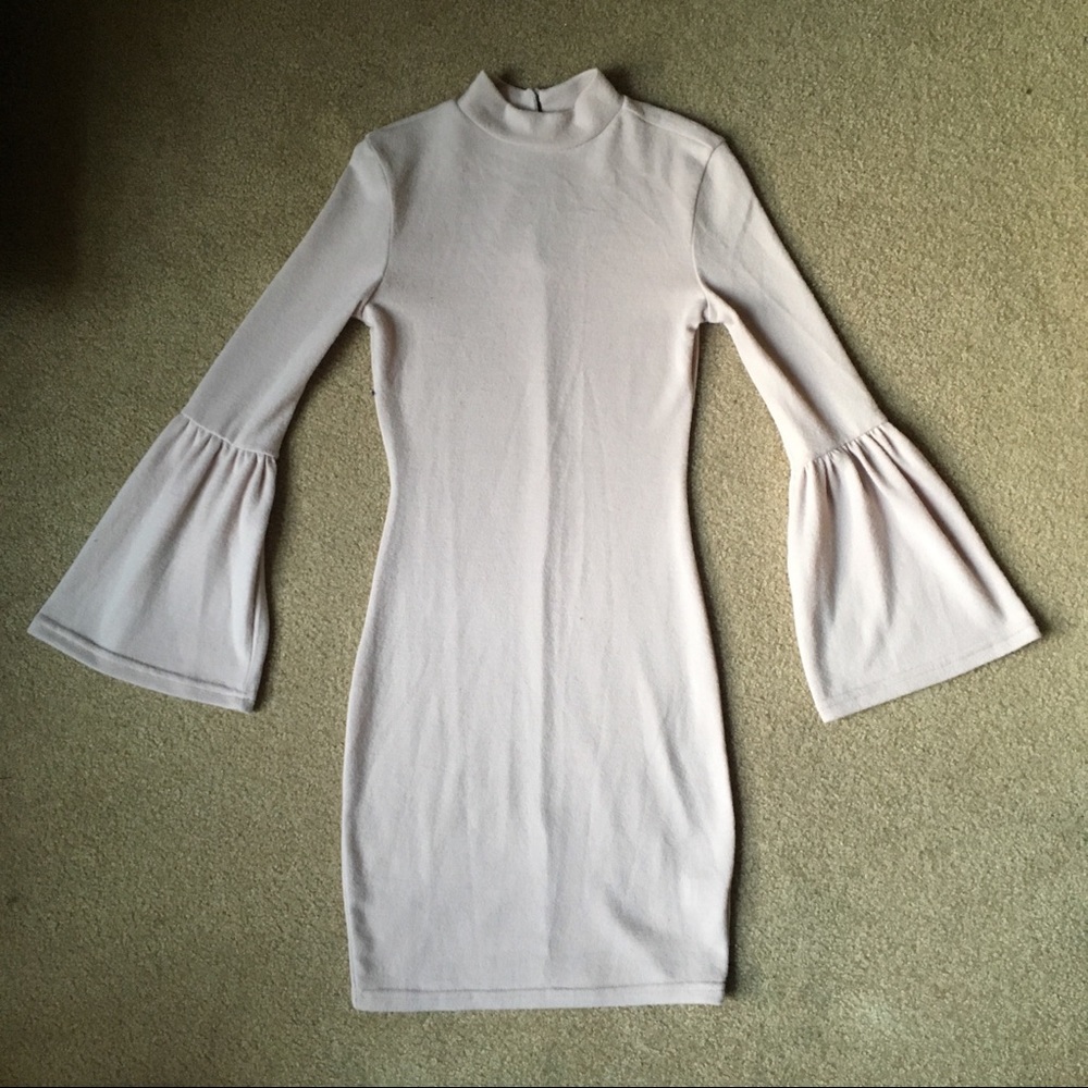 Charlotte Russe long sleeve fleece winter dress